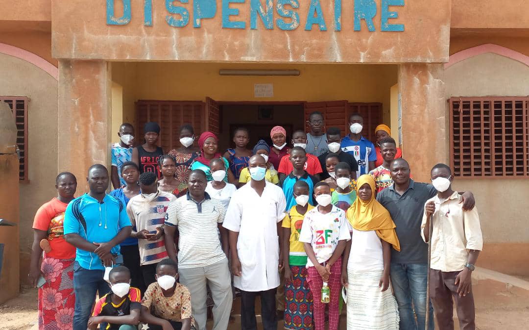 Journée de salubrité au CSPS de Tangzougou à Boussé